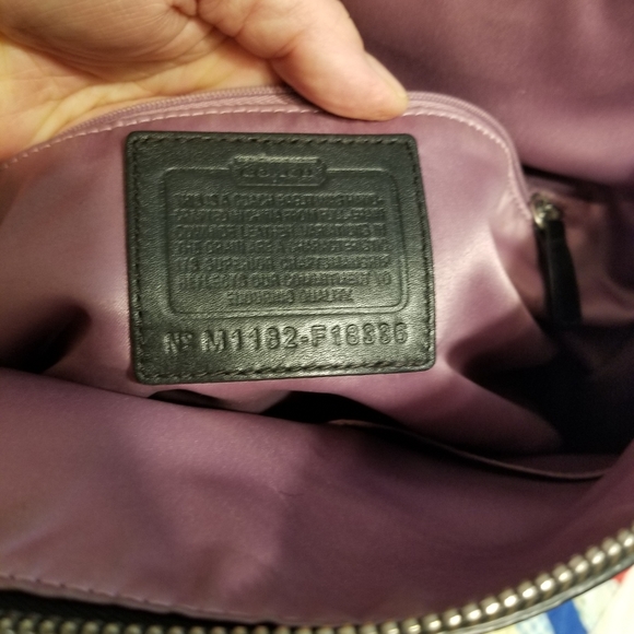 Coach pebbled genuine leather purse - Picture 12 of 15